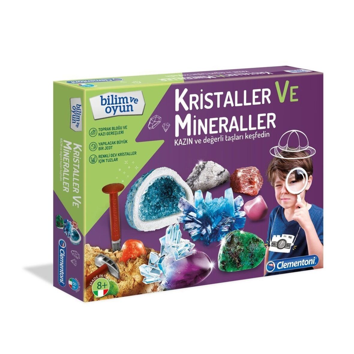 64964 Mineraller ve Kristaller – Bilim ve Oyun +8 yaş