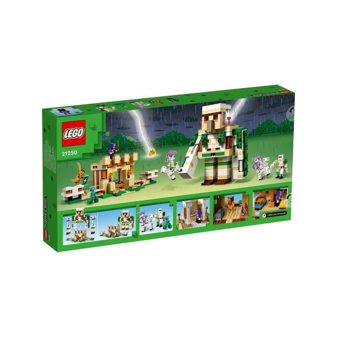 21250 Lego Minecraft Demir Golemi Kalesi 868 parça +9 yaş