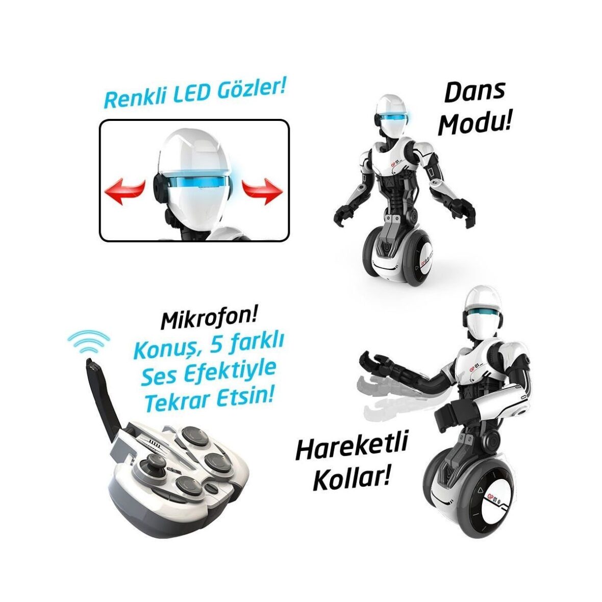 SIL 88550  O.P One Akıllı Robot – Neco Toys