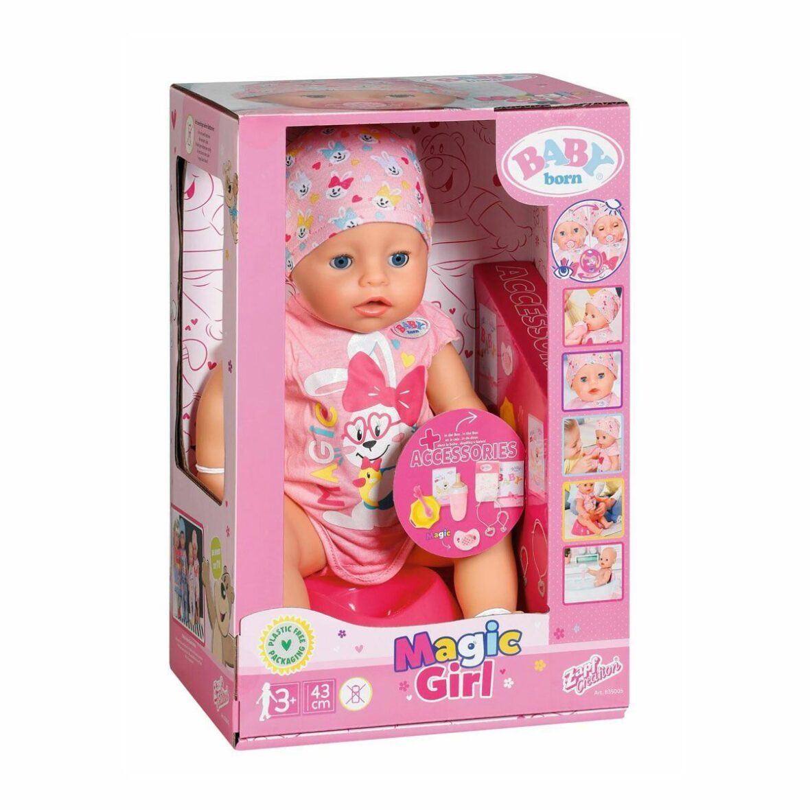 835005 Baby Born 43 cm Magic Girl Bebeği