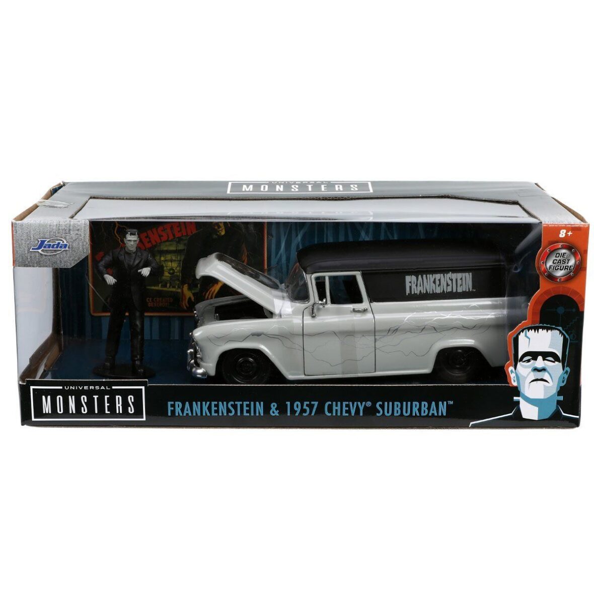 253255032 Jada Frankenstein 1957 Chevy Suburban 1:24