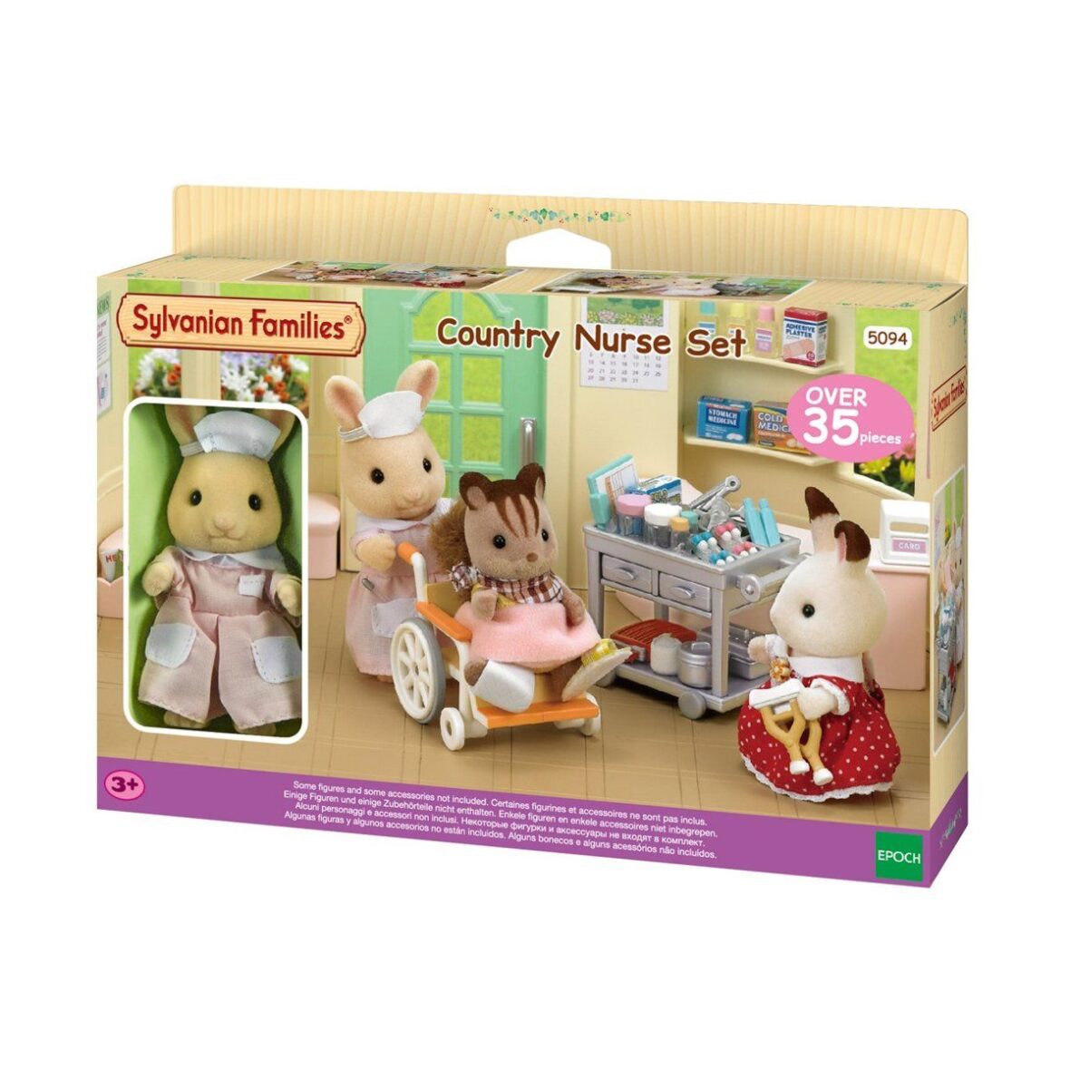 5094 Sylvanian Families, Hemşire Seti, +3 yaş