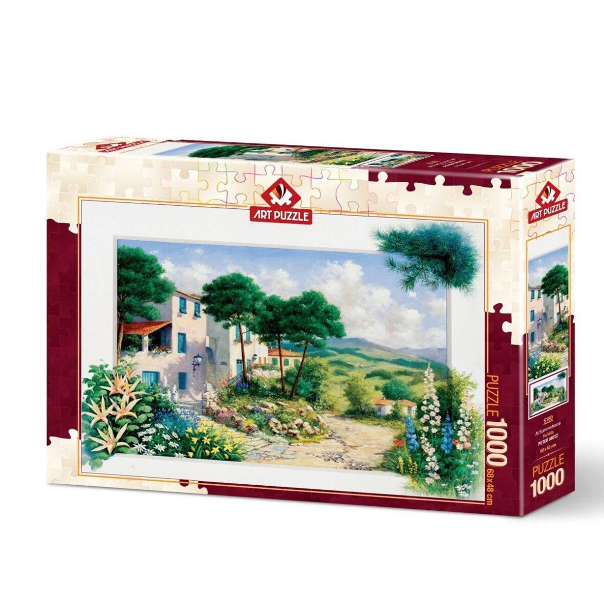 5180 Art Puzzle Yazlıkta 1000 Parça Puzzle