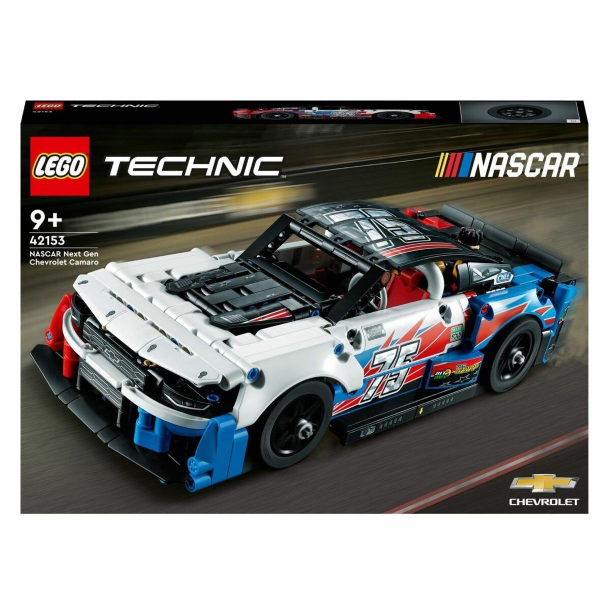 42153 Lego Technic – NASCAR Yeni Nesil Chevrolet Camaro 672 parça +9 yaş