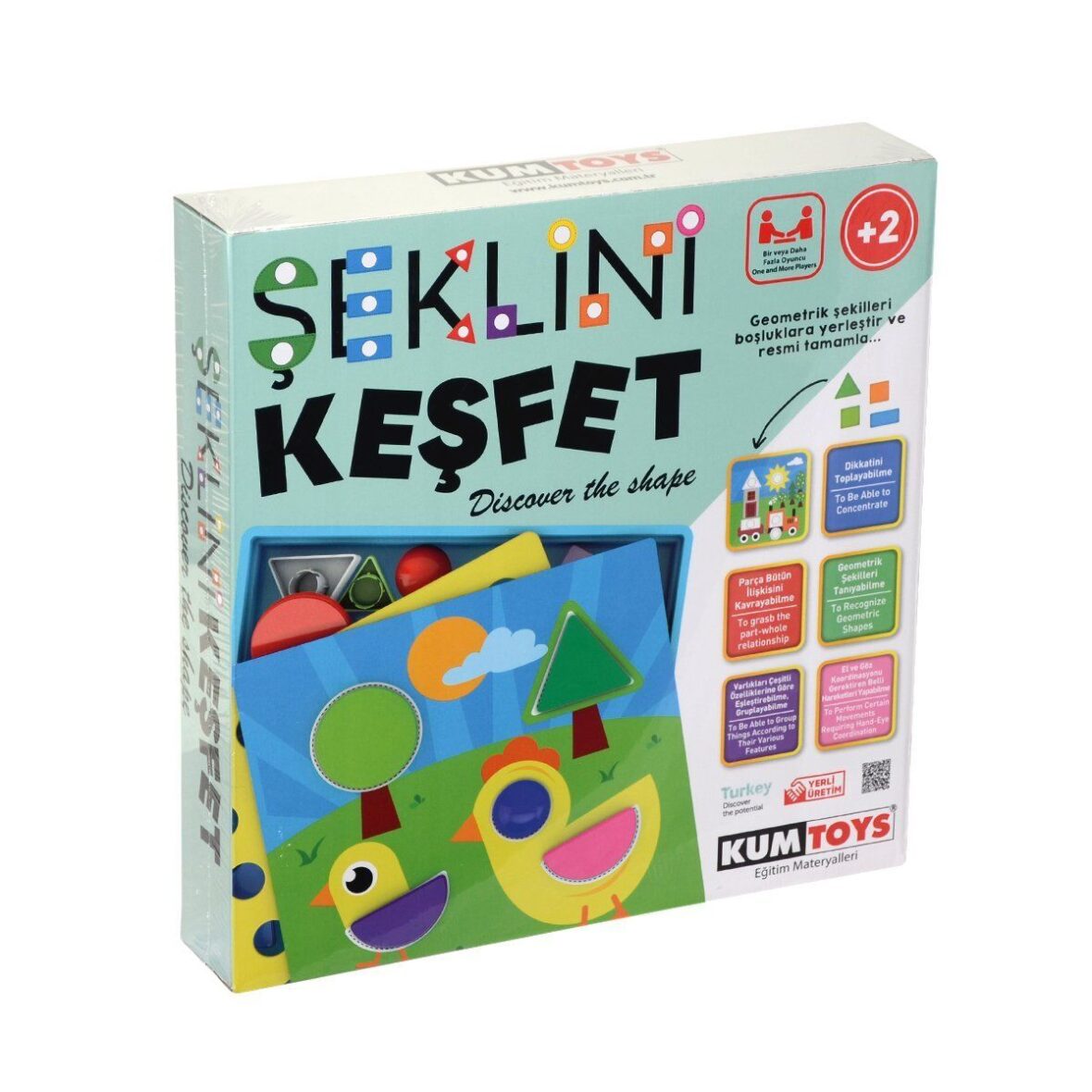 5306 KumToys, Şeklini Keşfet / +2 yaş