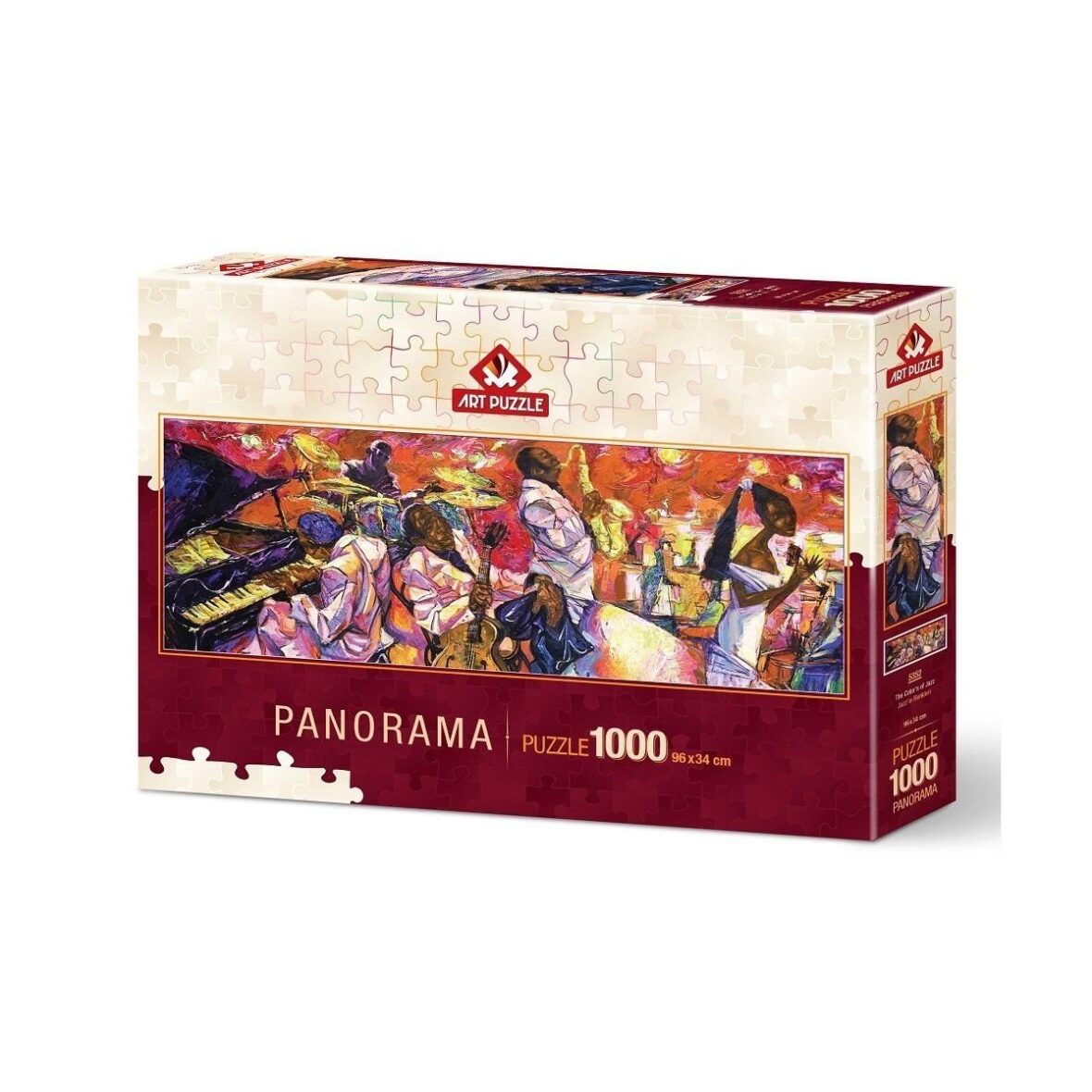 5352 Art Puzzle, Jazzın Renkleri 1000 Parça Puzzle