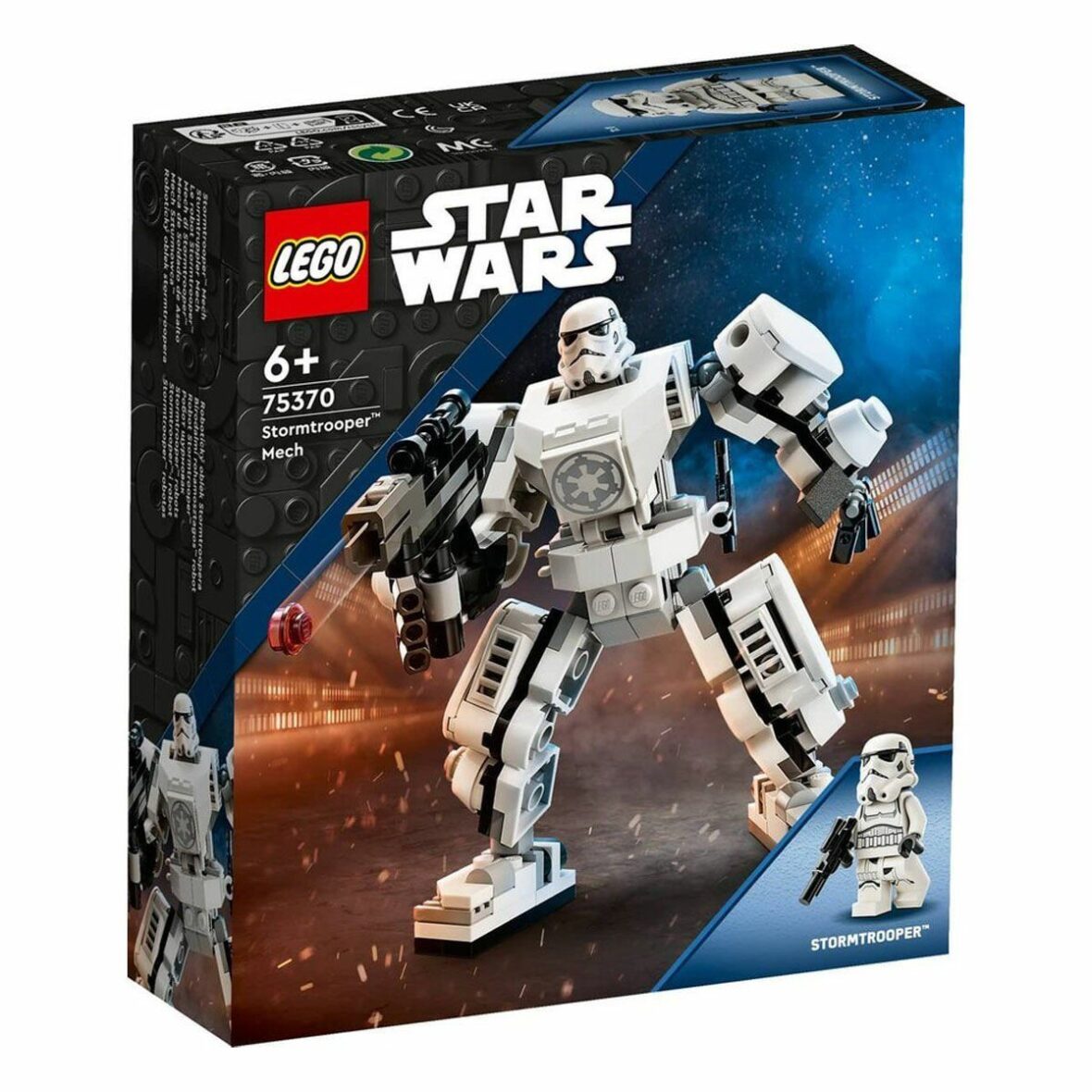 75370 LEGO® Star Wars™ Stormtrooper™ Robotu 138 parça +6 yaş