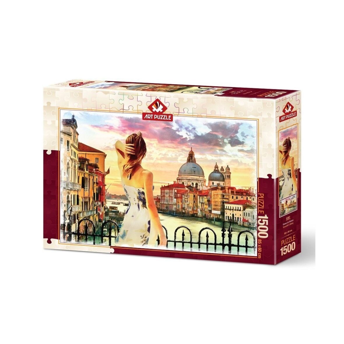 5381/ART  Art Puzzle, Venedik’e Bakış 1500 Parça Puzzle