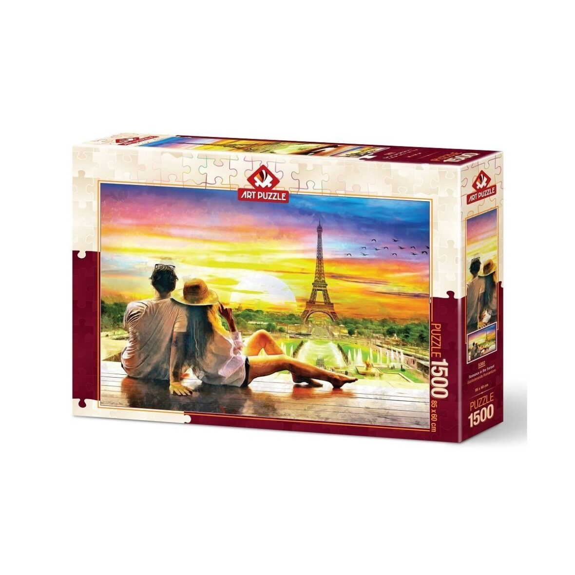 5382/ART Art Puzzle, Gün Batımında Romantizm 1500 Parça Puzzle