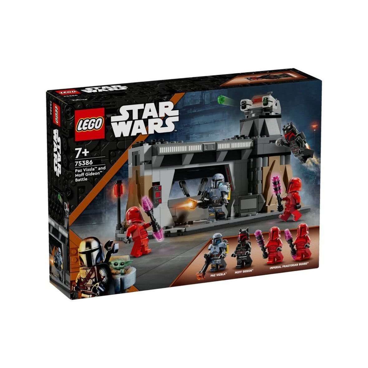 75386 Lego Star Wars Paz Vizsla ve Moff Gideon Savaşı 289 parça +7 yaş