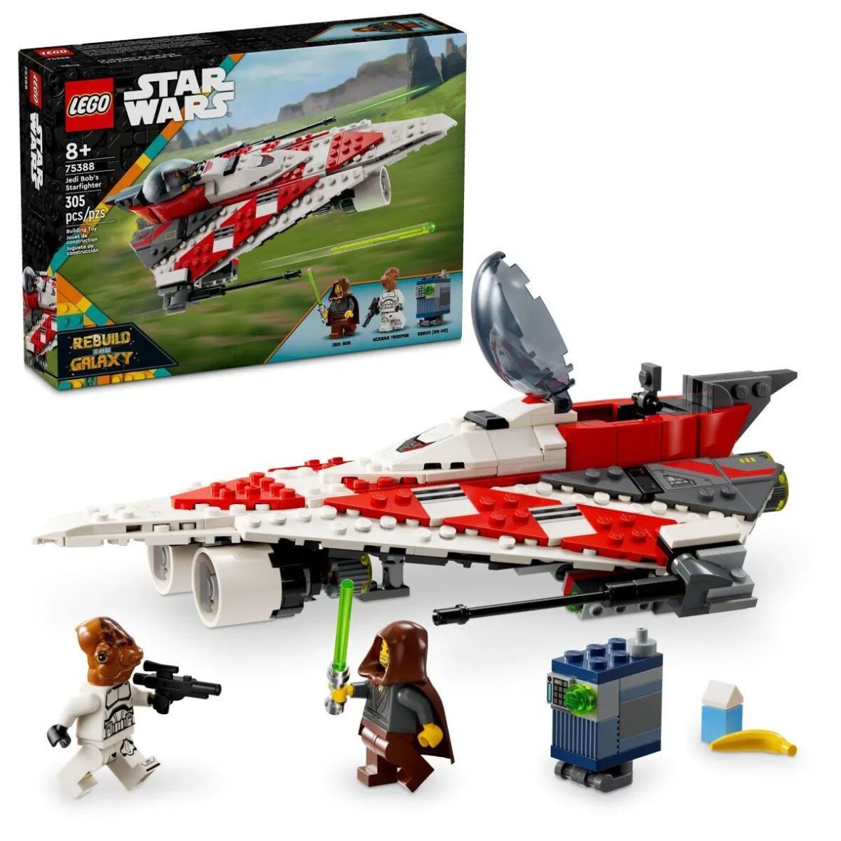 75388 Lego Star Wars Jedi Bobun Starfighterı 305 parça +8 yaş