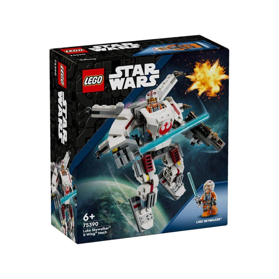 75390 Lego Star Wars Luke Skywalker X-Wing Robotu 195 parça +6 yaş