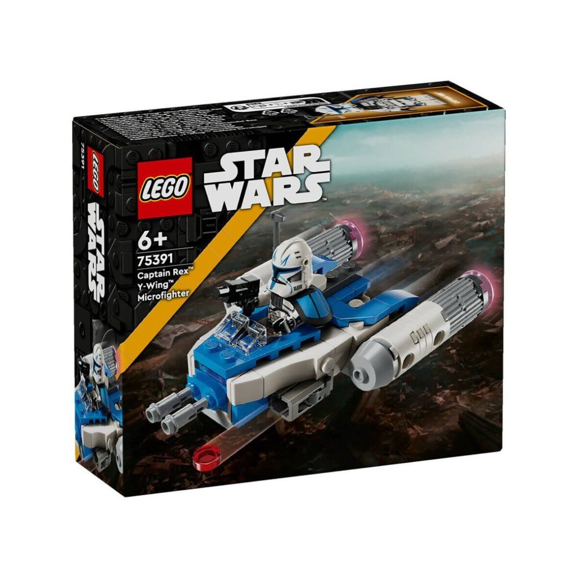 75391 Lego Star Wars Yüzbaşı Rex Y-Wing Mikro Savaşçı 99 parça +6 yaş