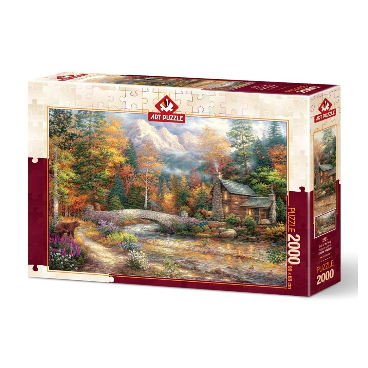 5491 Art Puzzle Doğanın Çağrısı 2000 Parça Puzzle