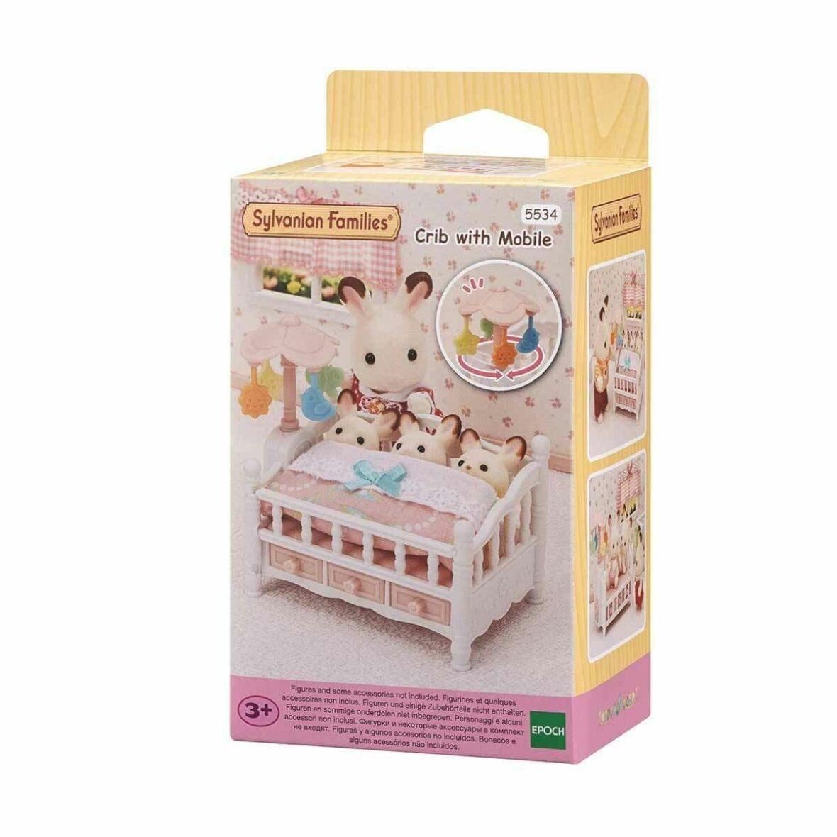 5534 Sylvanian Families Dönenceli Beşik – figürler ayrı satılır +3 yaş