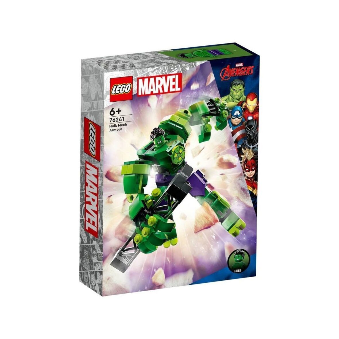 76241 Lego Marvel – Hulk Robot Zırhı 138 parça +6 yaş