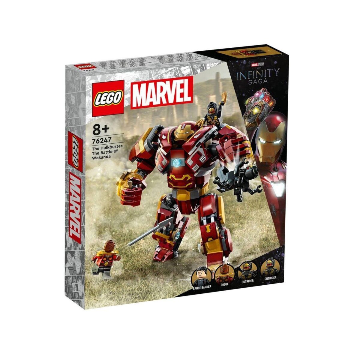 76247 LEGO® Marvel – Hulkbuster: Wakanda Savaşı 385 parça +8 yaş  Özel Fiyatlı Ürün