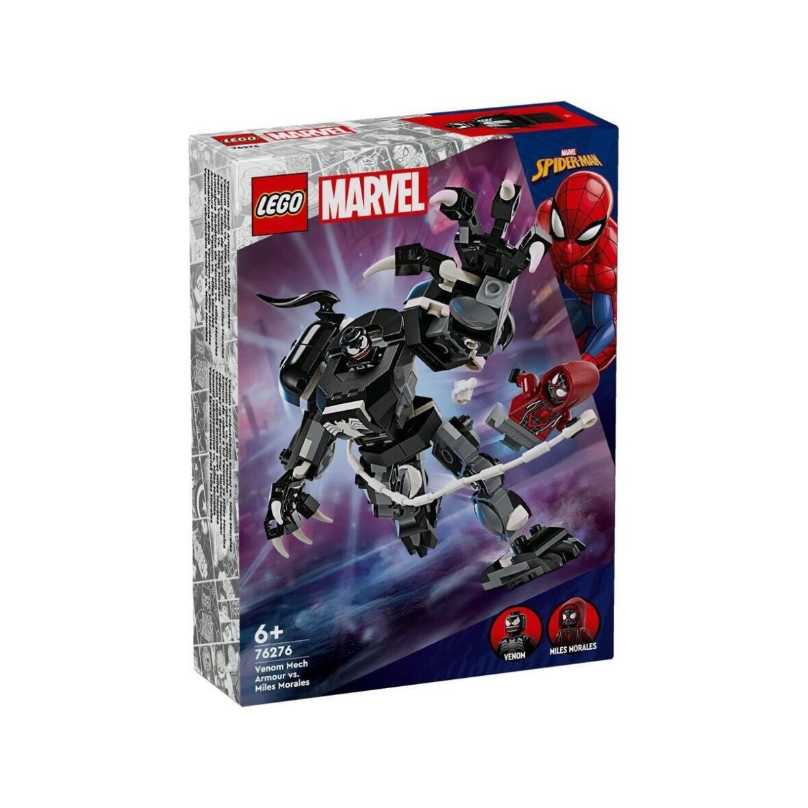 76276 LEGO® Marvel Venom Robot Zırhı Miles Morales’e Karşı 134 parça +6 yaş