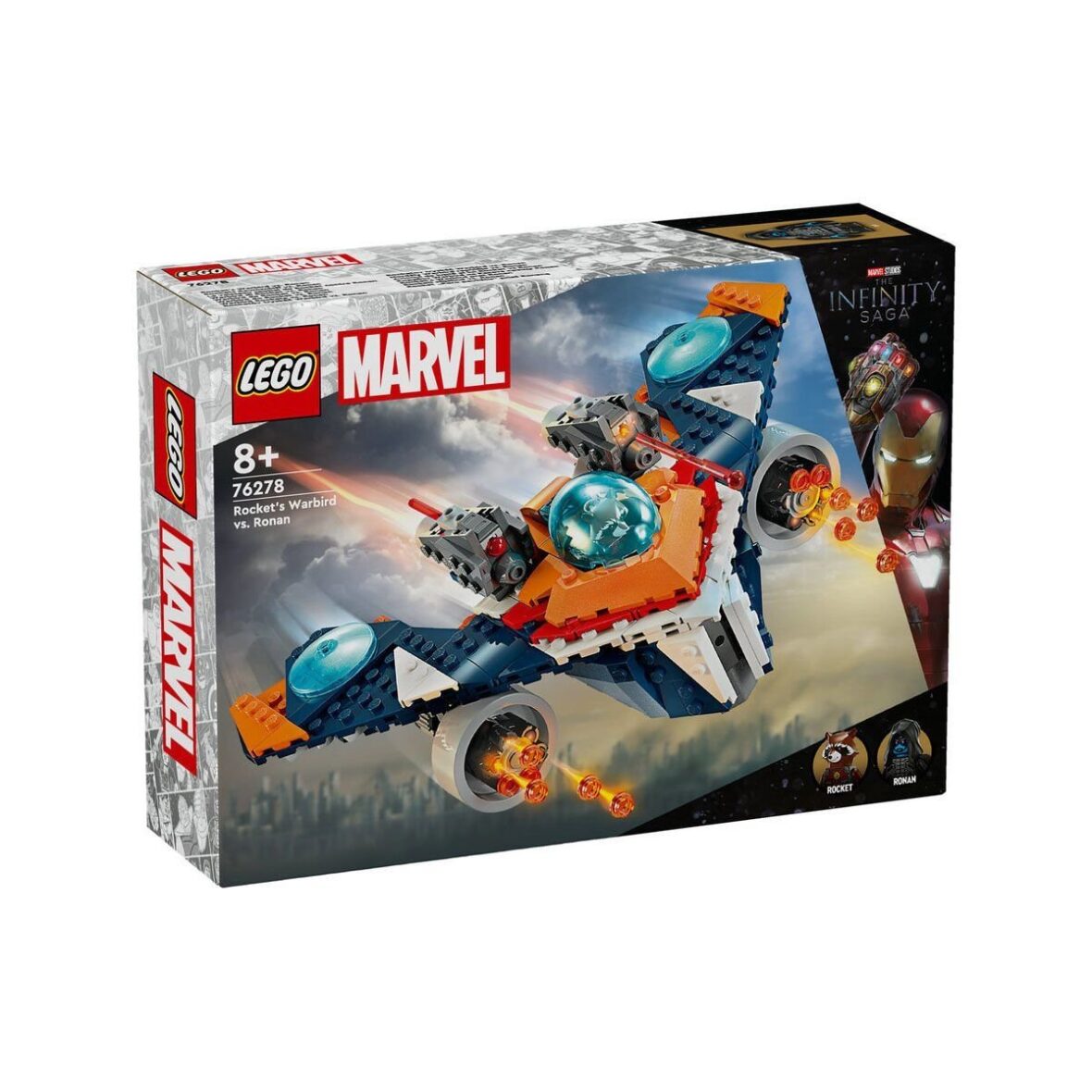 76278 LEGO® Marvel Rocket’in Warbird Aracı Ronan’a Karşı 290 parça +8yaş