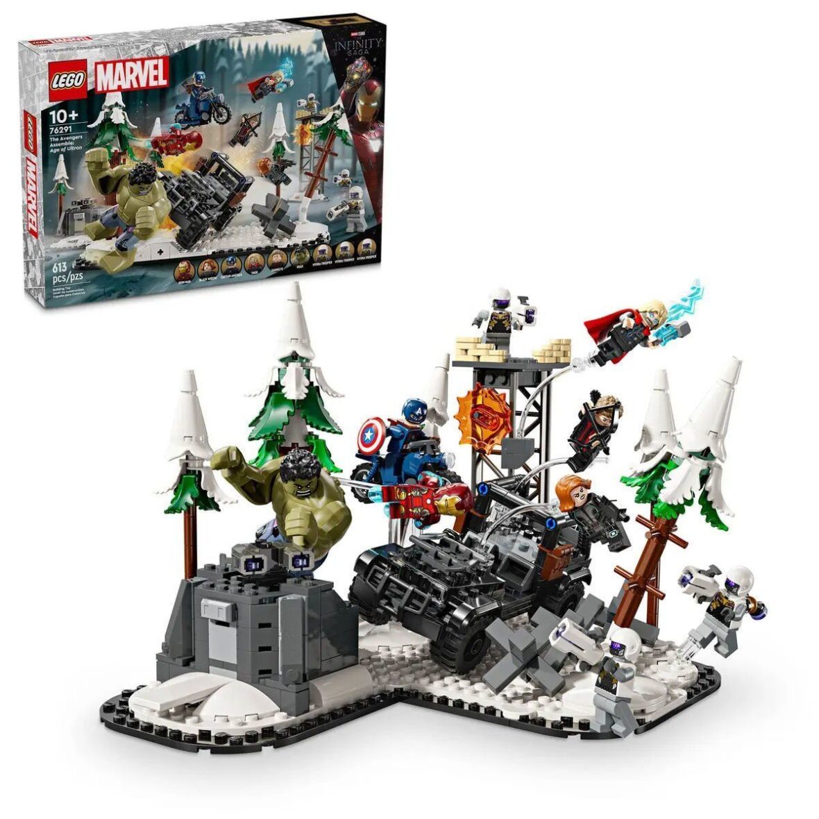 76291 Lego Marvel – Avengers Assemble: Ultron Çağı 613 parça +9 yaş