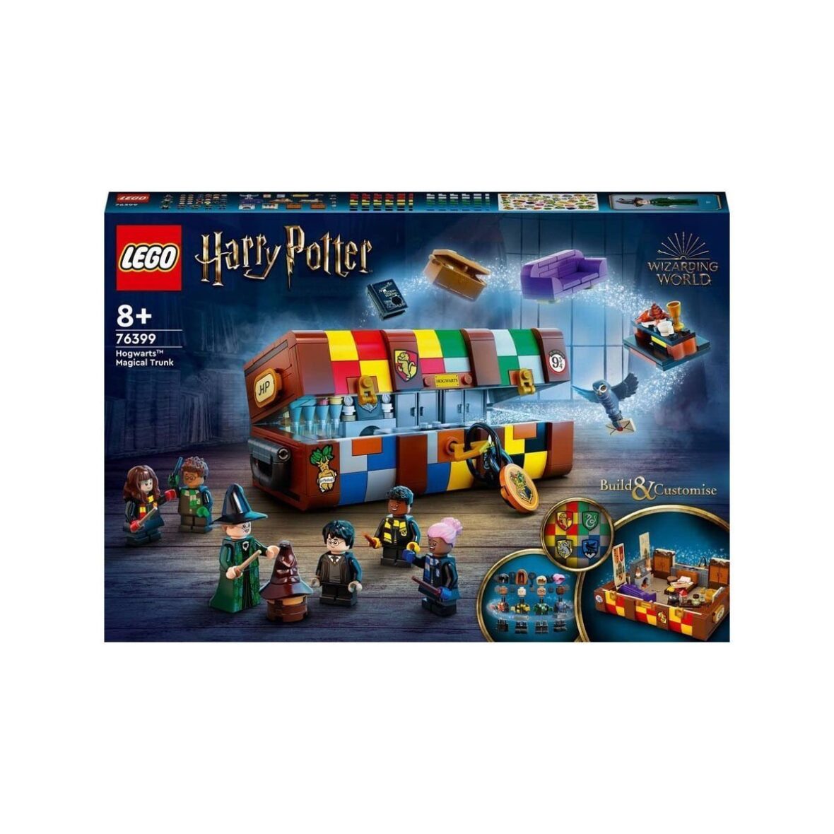 76399 LEGO® Harry Potter™ Hogwarts™ Sihirli Bavul 603 parça +8 yaş