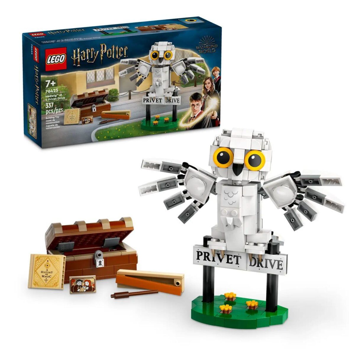 76425 Lego Harry Potter – Hedwig, Privet Drive 4 Numarada 337 parça +7 yaş