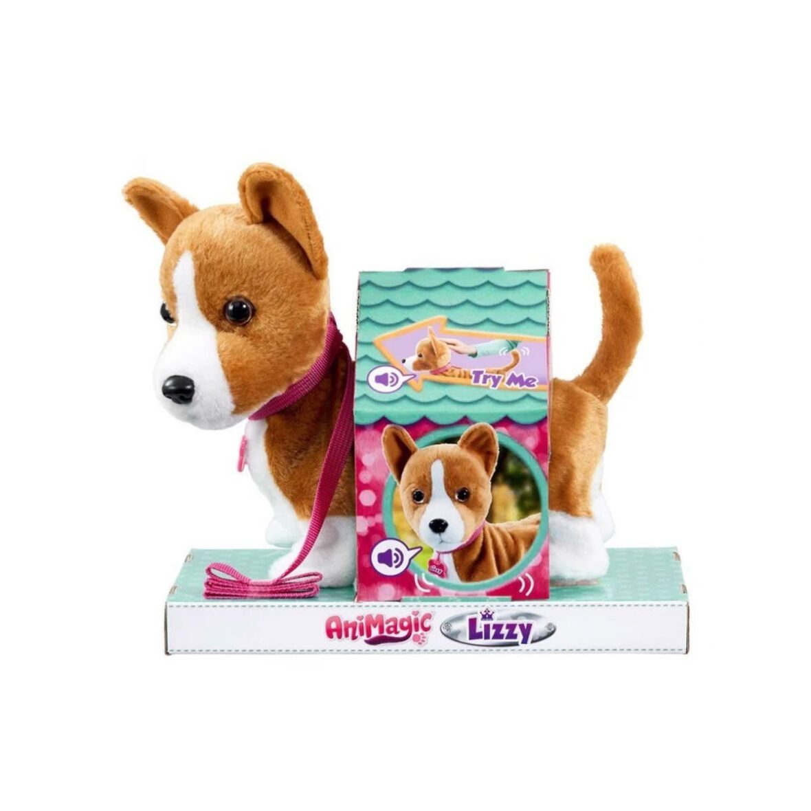 GOLI 256519 Animagic Lizzy Yürüyen Köpeğim Corgi -Necotoys