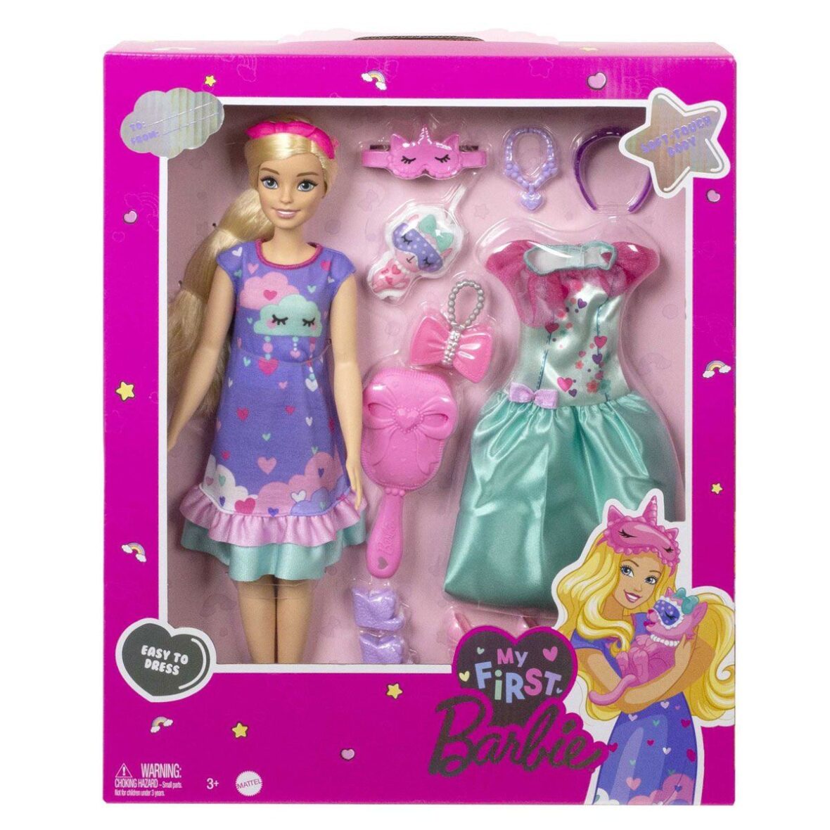 HMM66 My First Barbie – İlk Barbie Bebeğim – Delüks Bebek