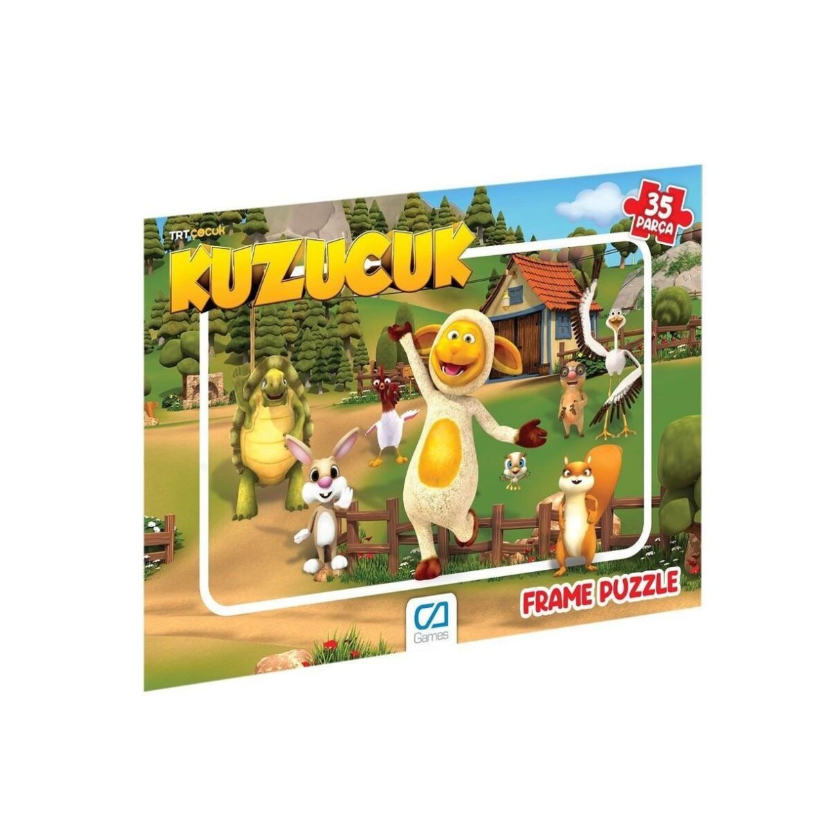 387 CAFRM-5167-5168 Kuzucuk Frame Puzzle 35- CA Games