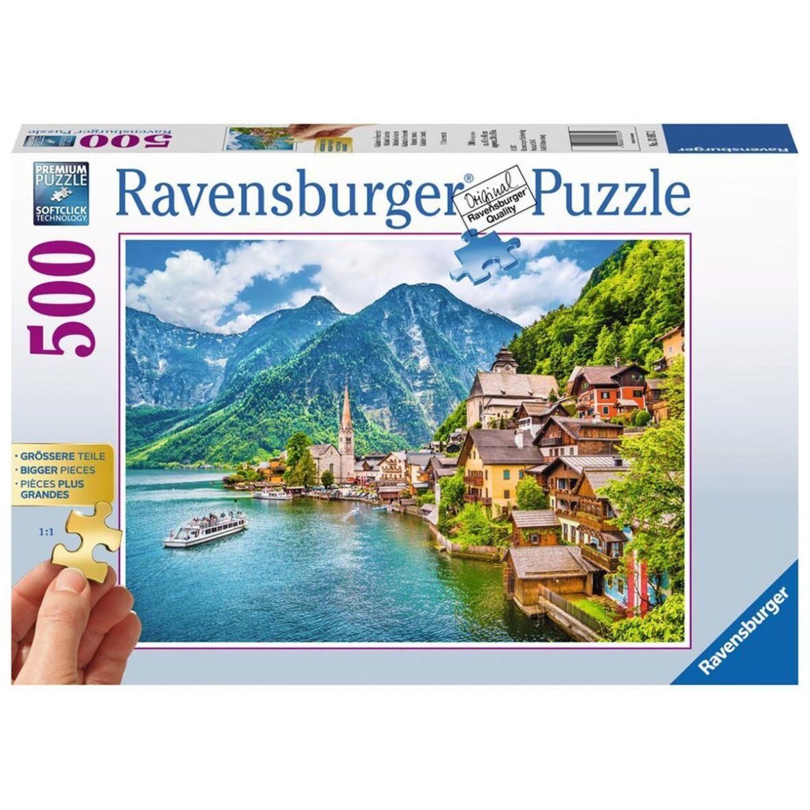 136872 Ravensburger Renkli Hattstatt 500 Parça Puzzle