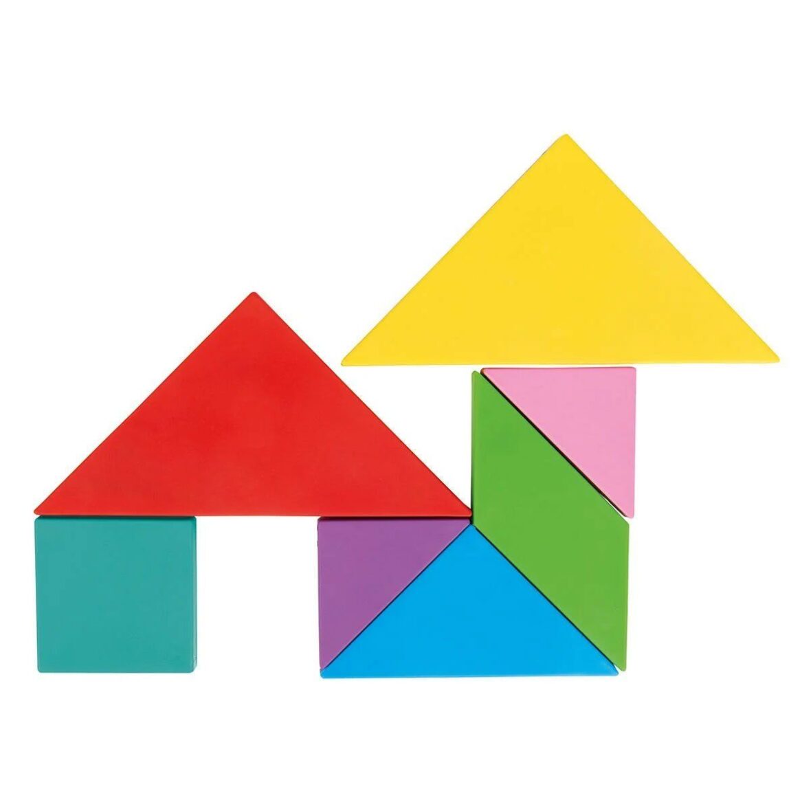 03 569 Ahşap Manyetik Tangram -Pilsan Oyuncak