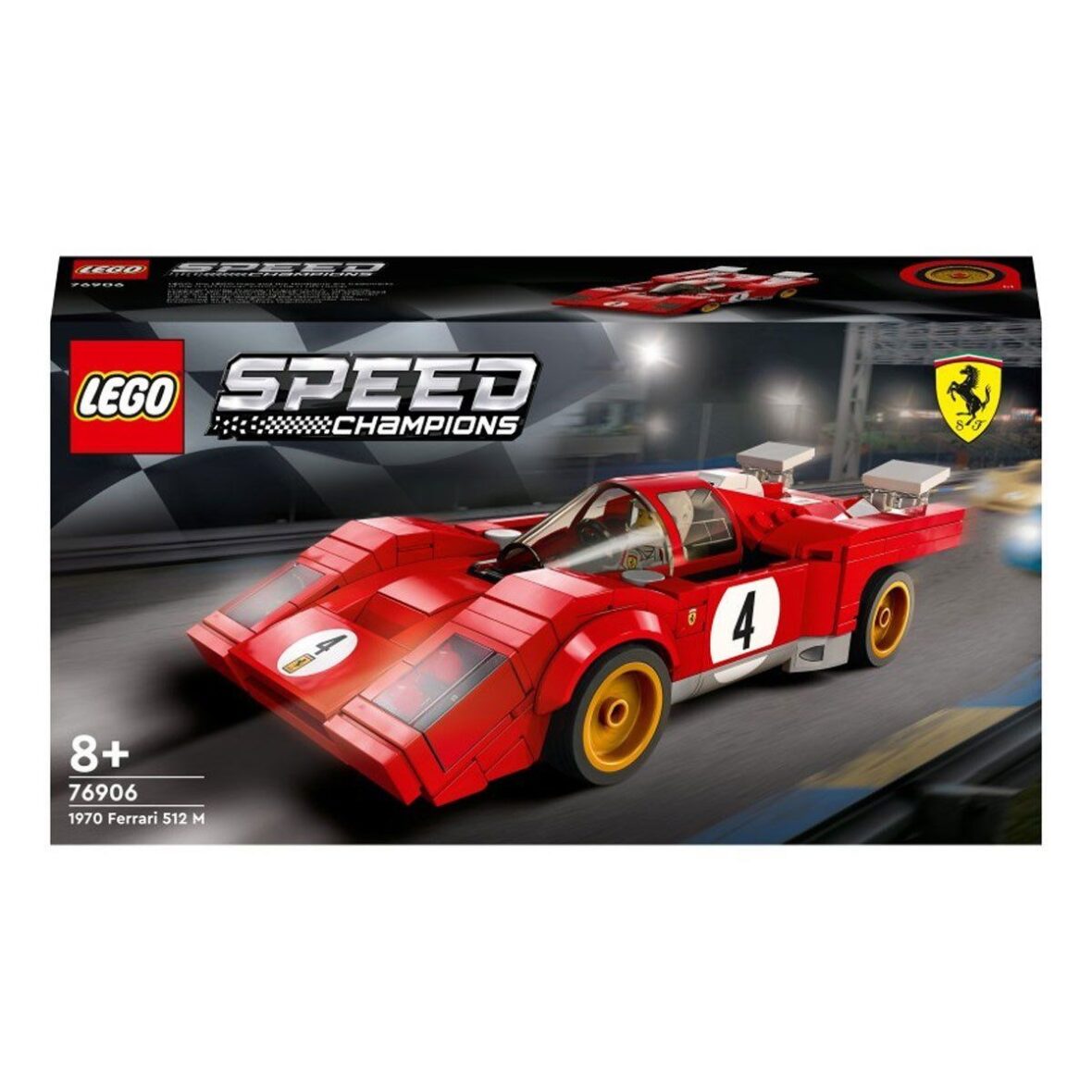 76906 LEGO® Speed Champions 1970 Ferrari 512M 291 parça +8 yaş