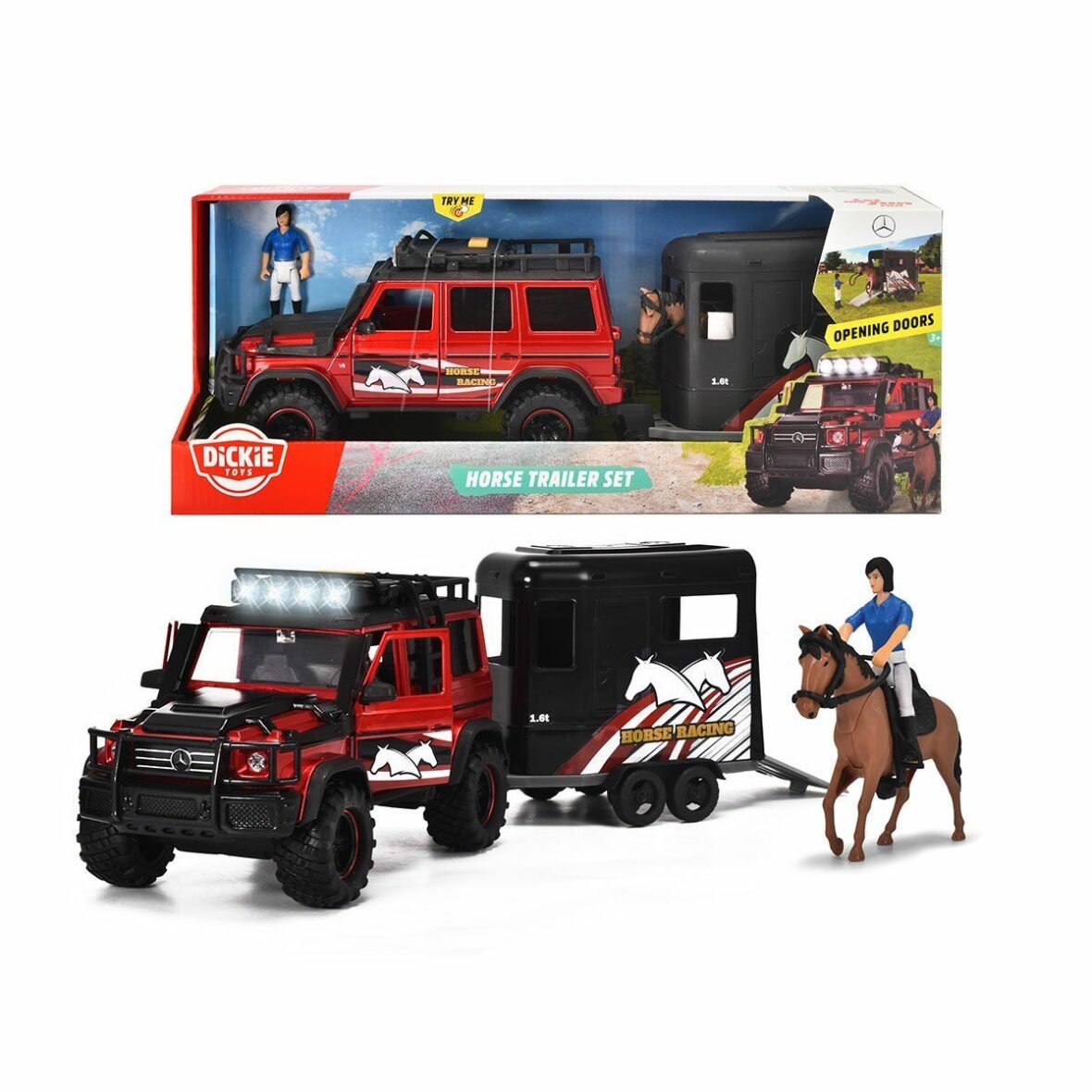 203837018 Horse Trailer Set 42 cm