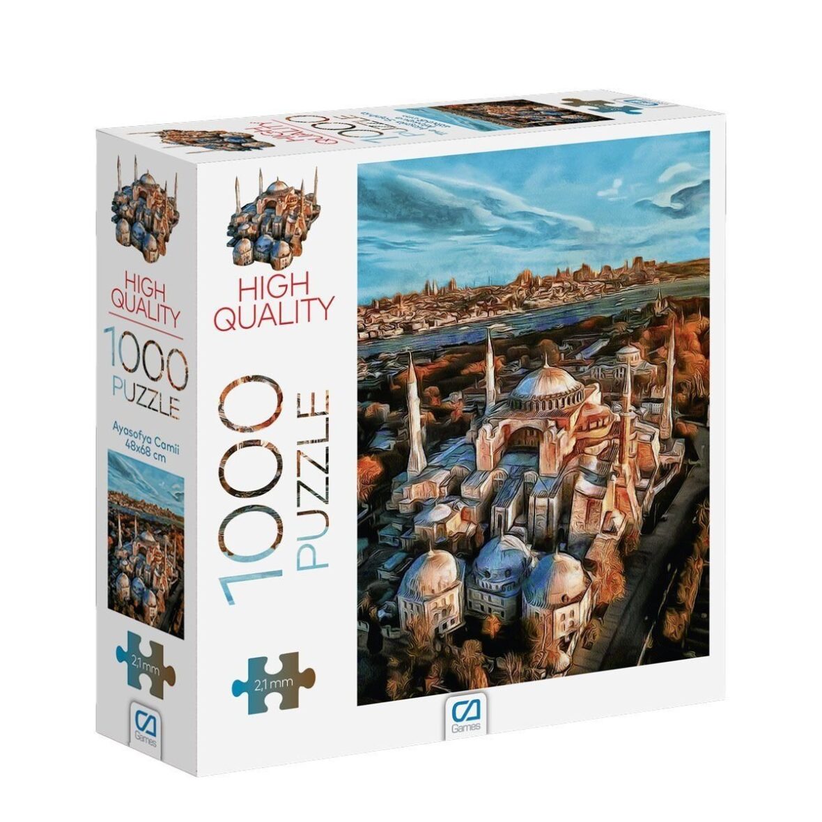 7038 CA1000-7038 Ayasofya Camii 1000 Parça Puzzle -CA Puzzle