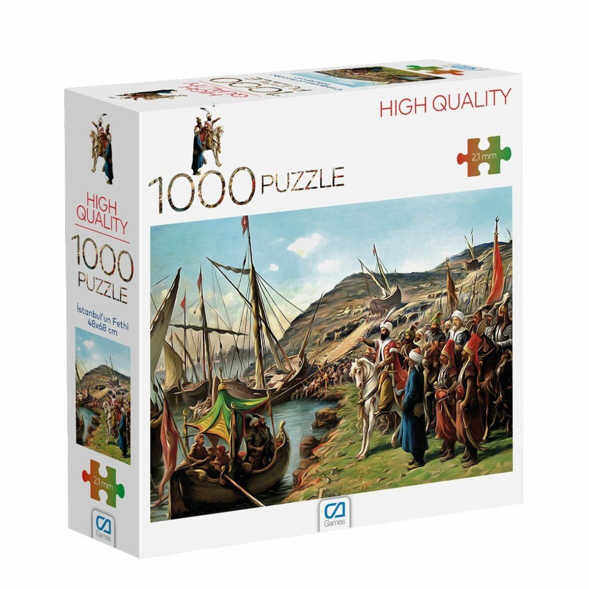 7039 CA1000-7039 İstanbul’un Fethi 1000 Parça Puzzle -CA Puzzle