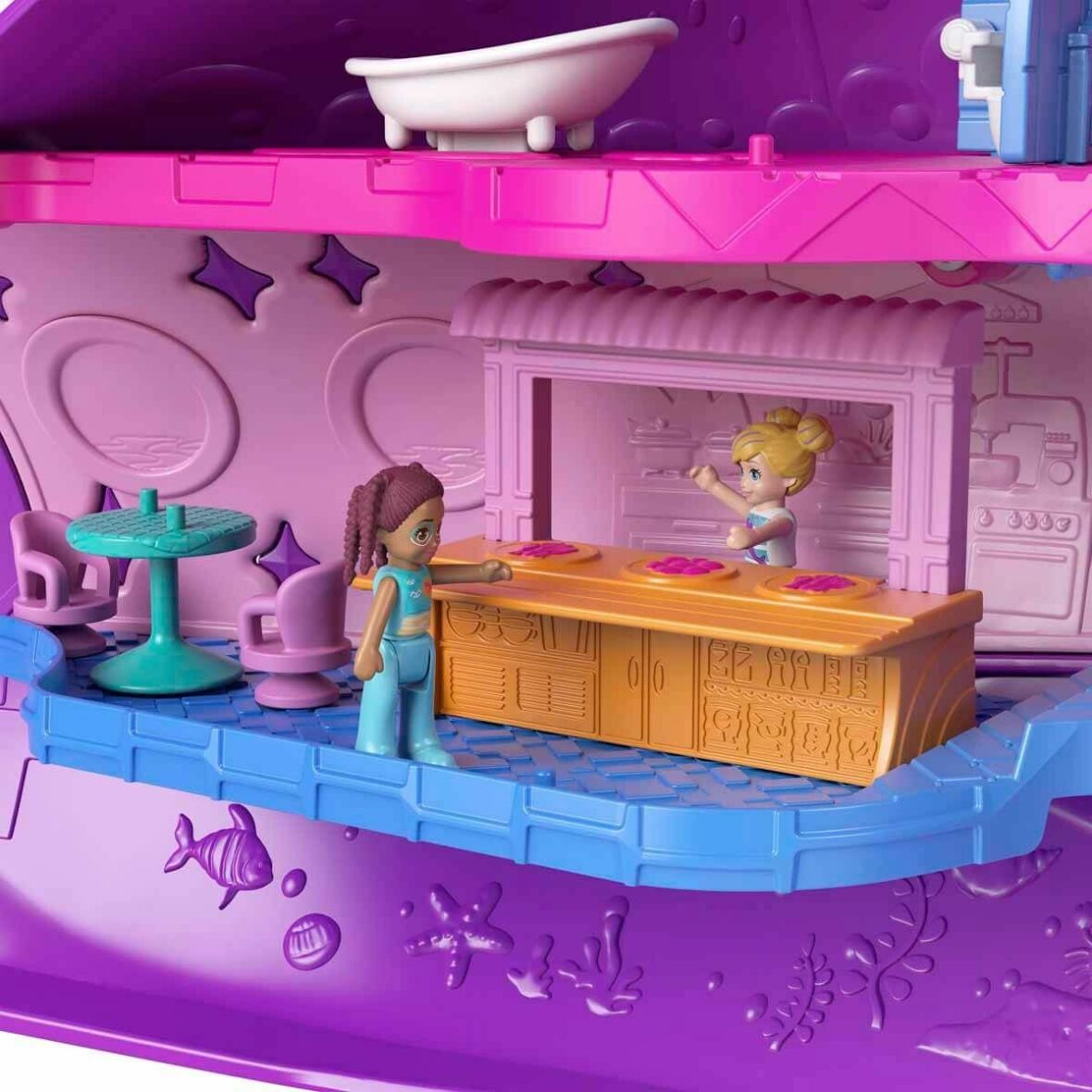 HKV71 Polly Pocket Sparkle Cove – Narval