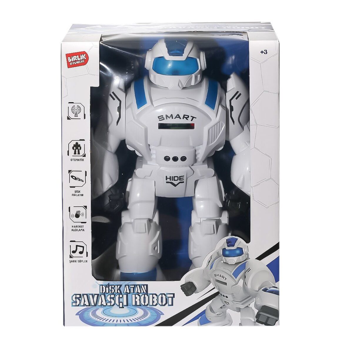 27115 Kumandalı Disk Atan Süper Robot -Birliktoys