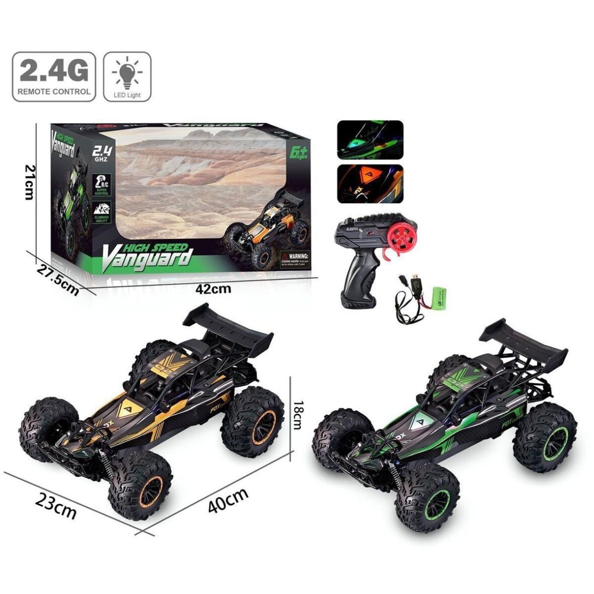 DC717A 1:10 RC Buggy Yüksek Hızlı Araba – Gepettoys