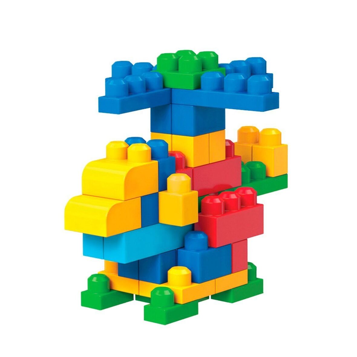 CYP72 MEGA BLOKS® 80 parçalı Blok Torbaları – 2 asorti – Mavi – Pembe +1 yaş