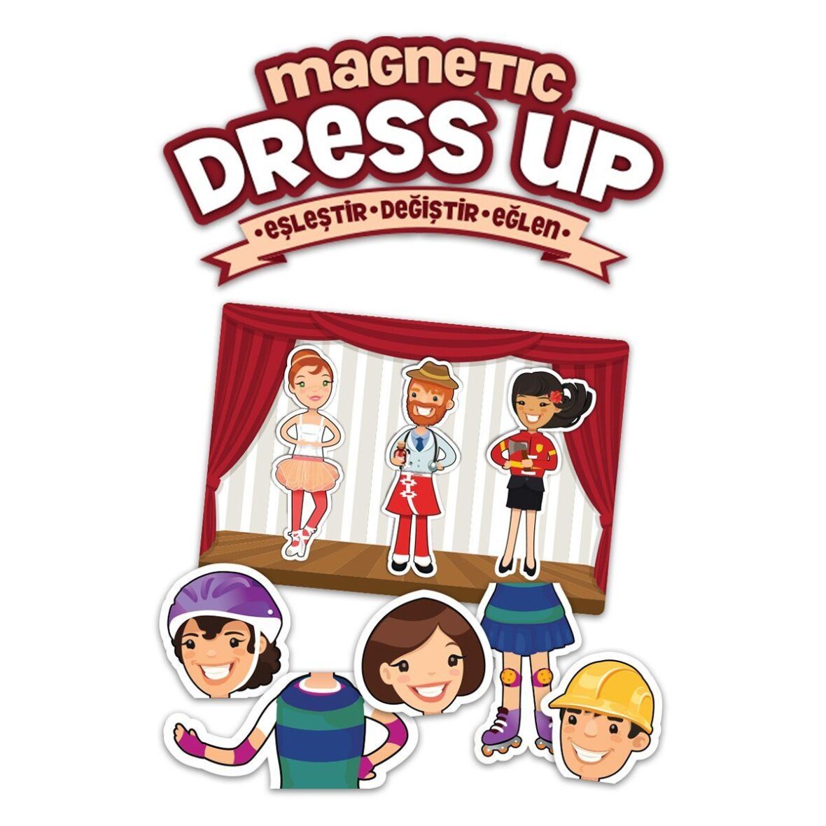 Magnetic Dress Up – Eşleştir・Değiştir・Eğlen / +3 yaş