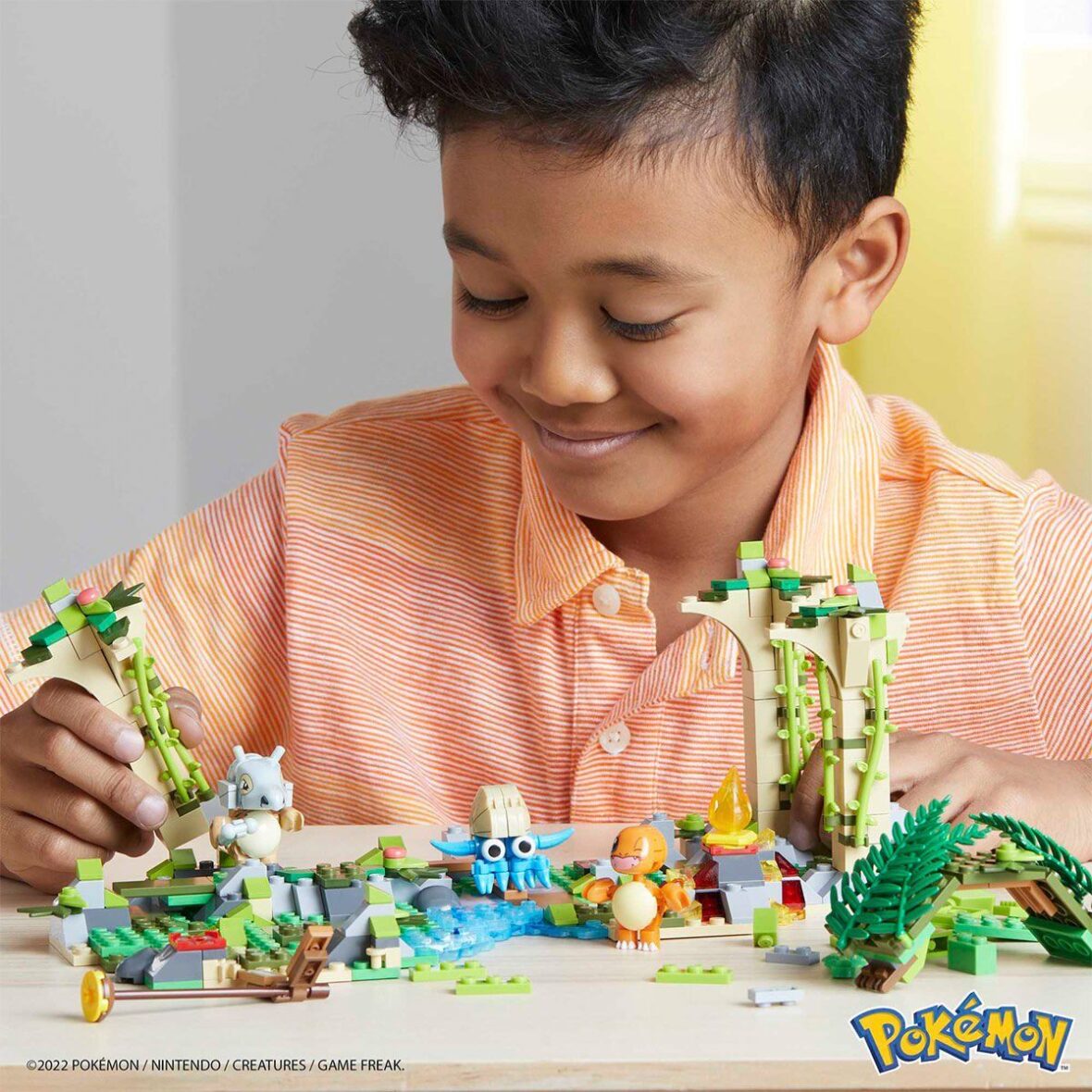 HDL86 MEGA™ Pokémon™ Jungle Ruins – Adventure Builder Antik Kent Seti 464 parça +7 yaş