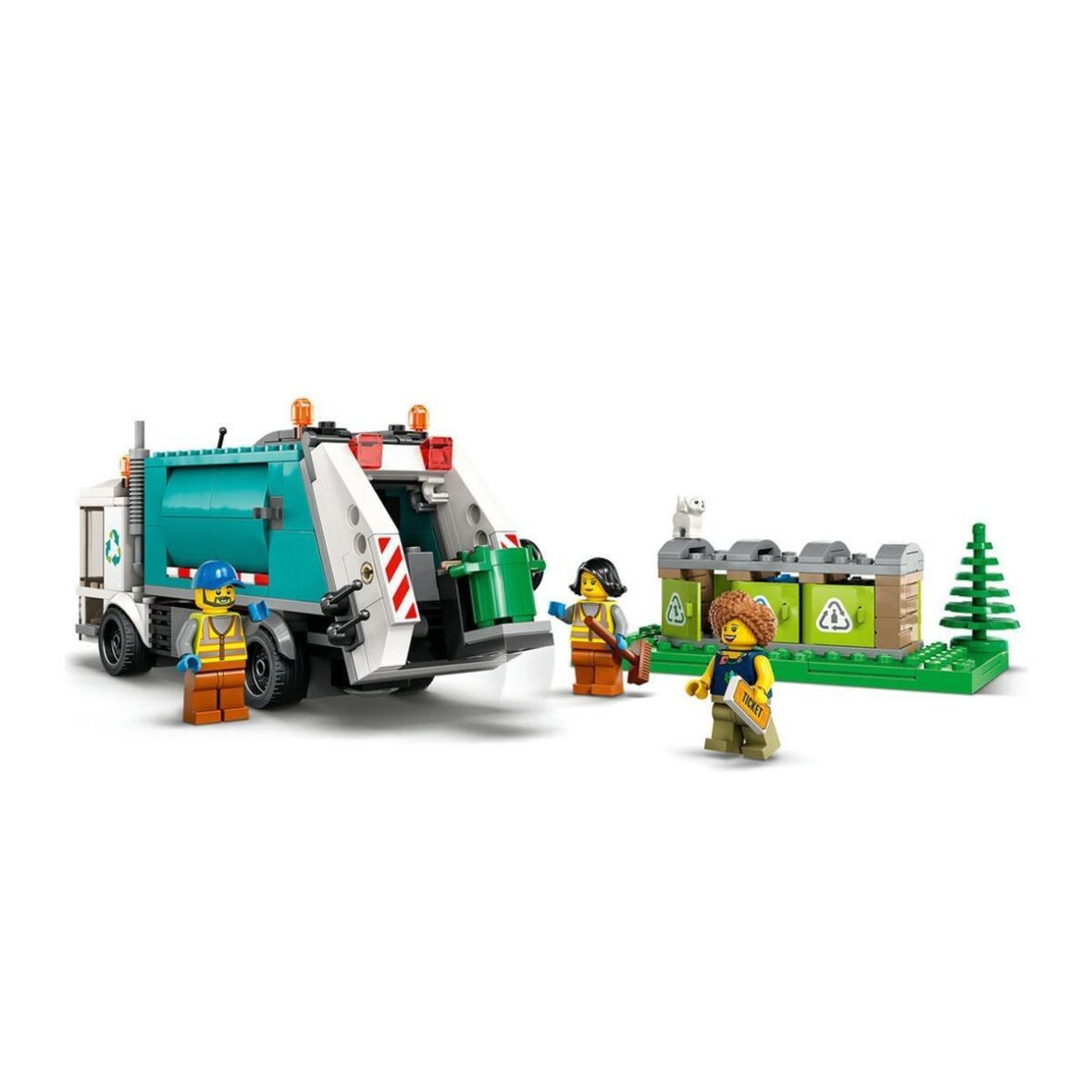 60386 Lego City – Geri Dönüşüm Kamyonu 261 parça +5 yaş