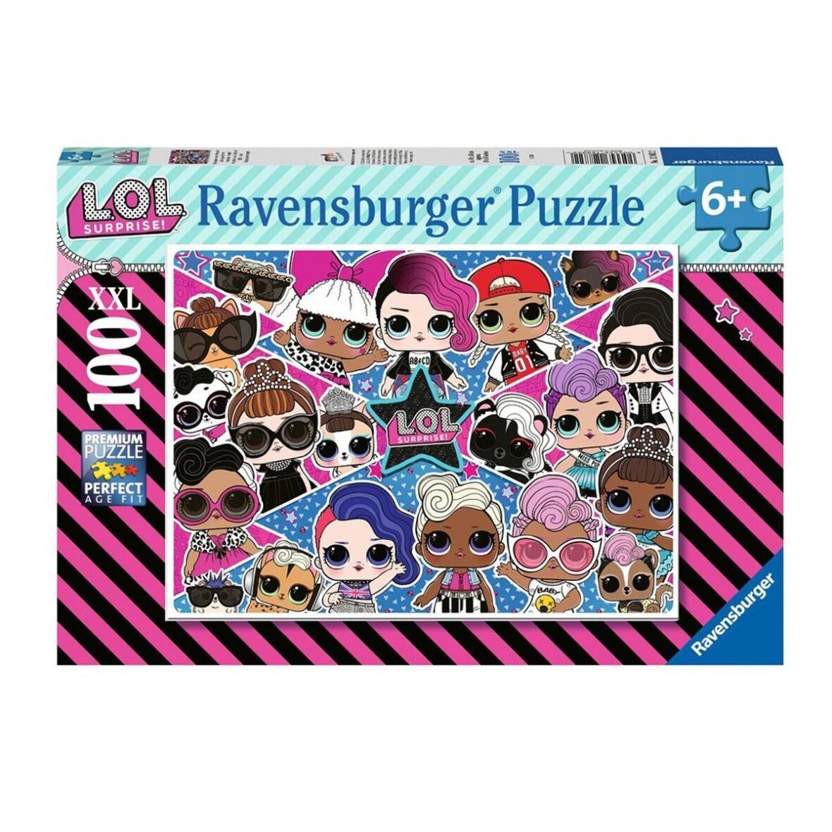 128822 Ravensburger, LOL – 100 Parça xxl Puzzle