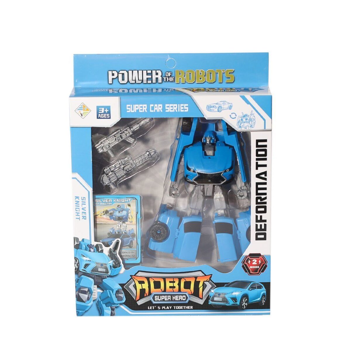 HY-8877 DÖNÜŞEBİLEN TRANSFORMERS KARTLI ARABA