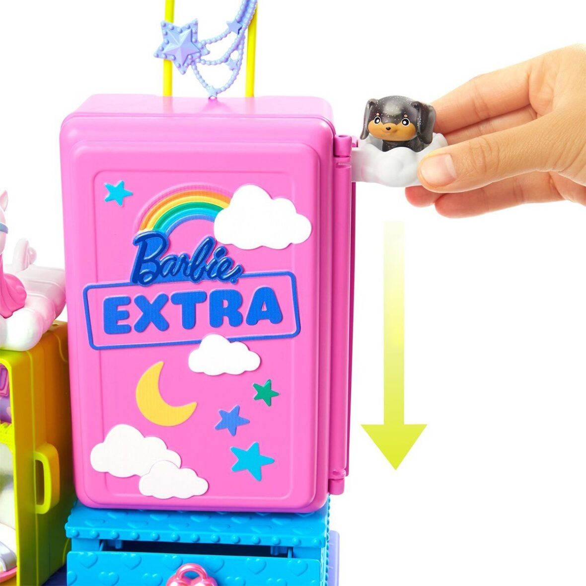 HDY91 Barbie Extra – Mini Bebekler ve Hayvan Dostlarının Seyahat Maceraları