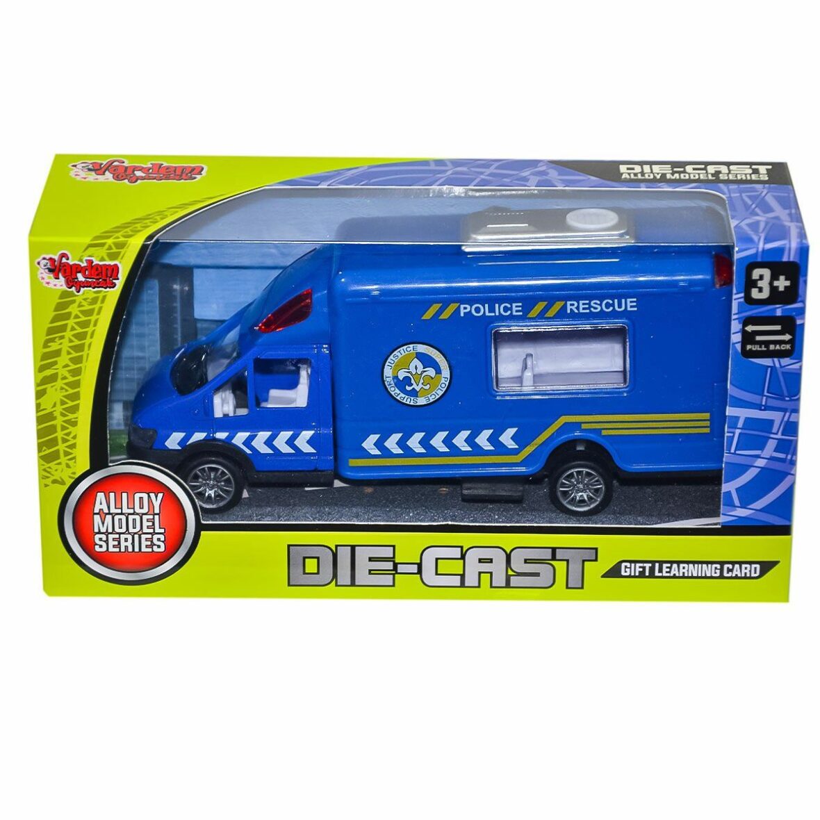 XFD889-289 Kutulu Çek Bırak Die-Cast Kurtarma Araçları – Vardem Oyuncak