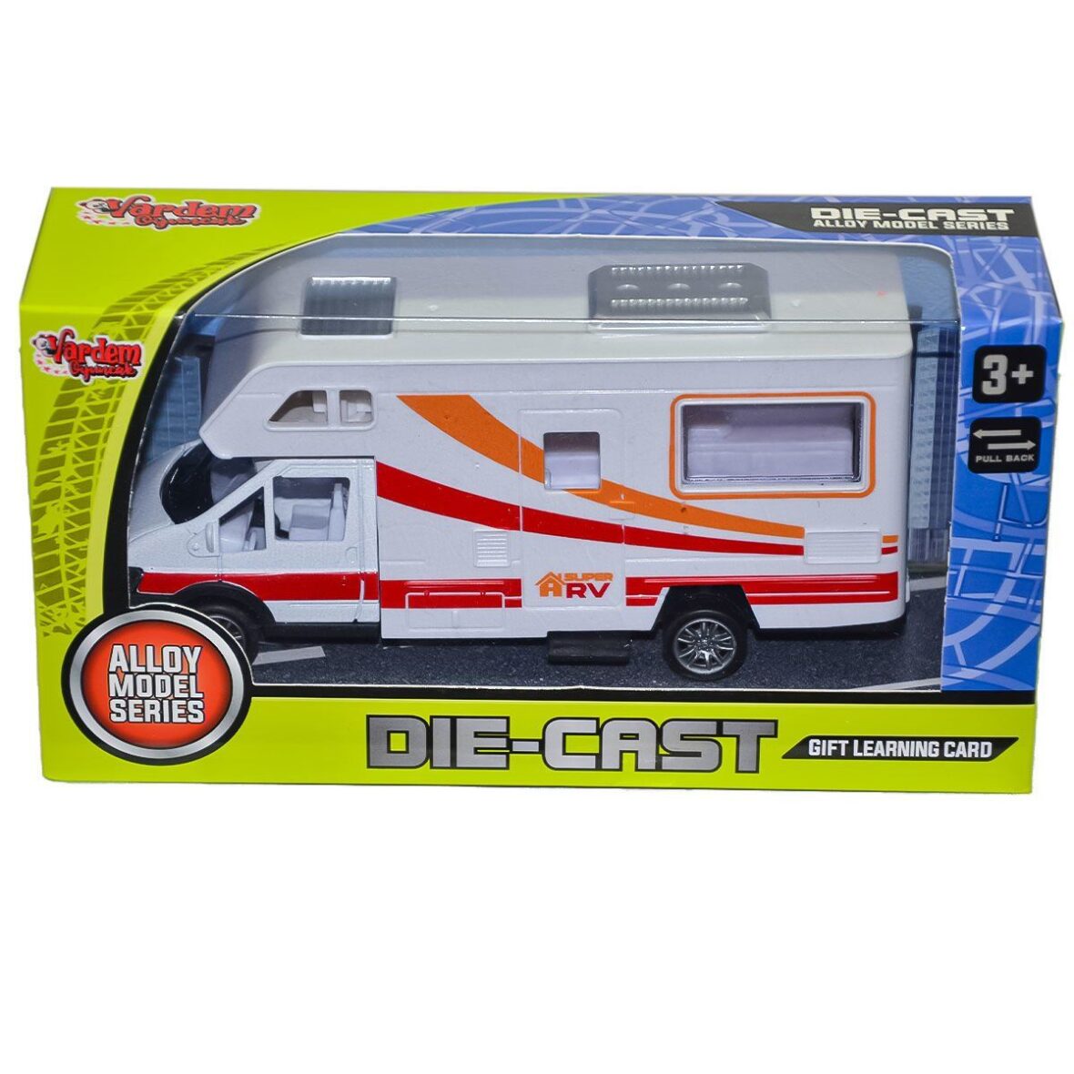 XFD889-311 Kutulu Çek Bırak Die-Cast Karavan – Vardem Oyuncak