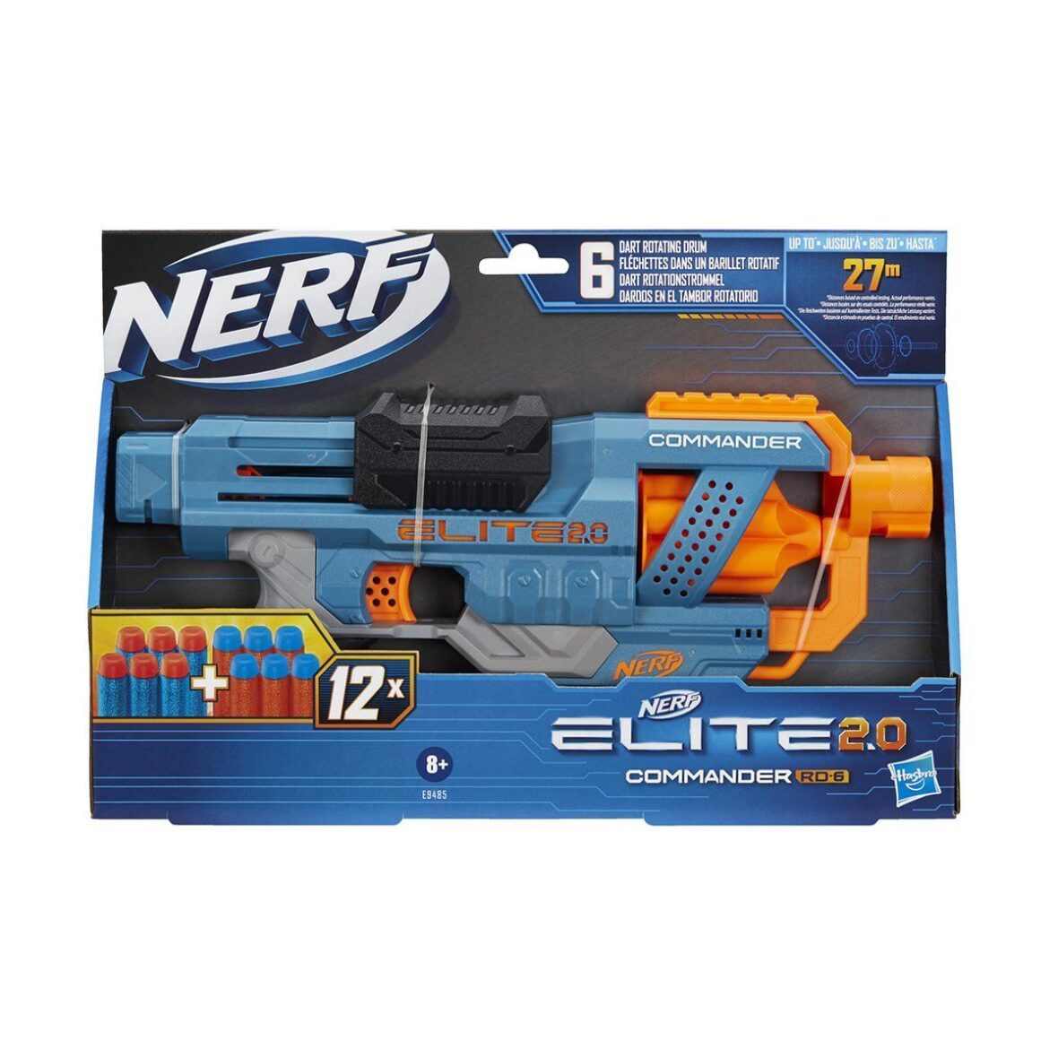 E9485 Nerf Elite 2.0 Commander / +8 yaş