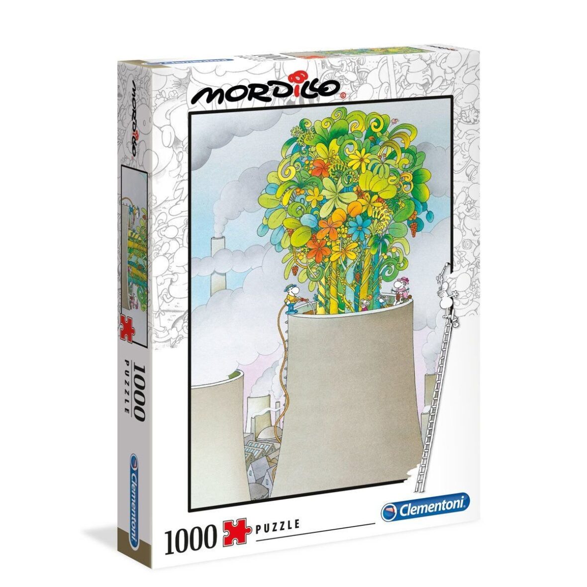 39535 Clementoni, Mordillo – The Cure, 1000 Parça Puzzle