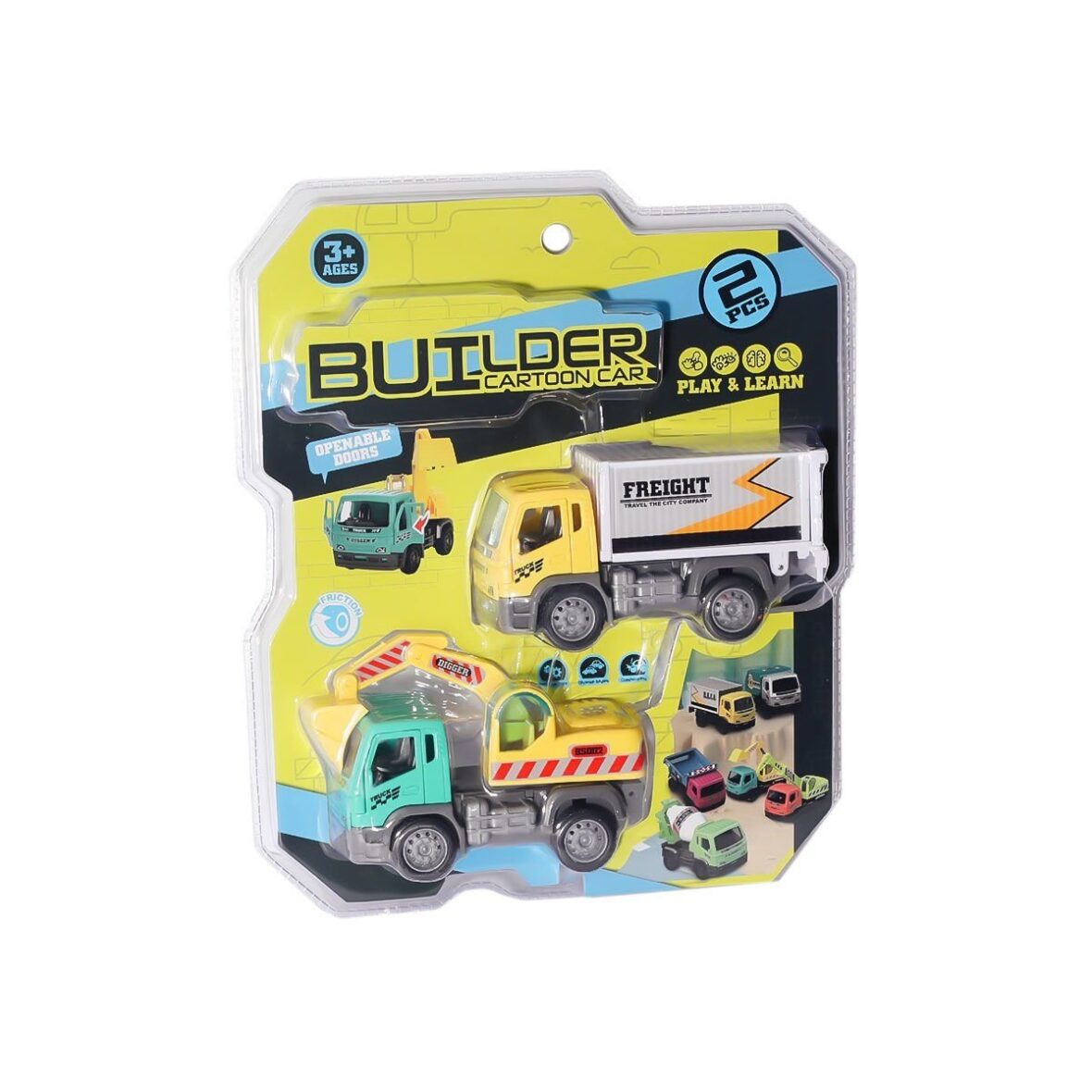 2956C Çek Bırak Şehrin Kamyonları -Birliktoys